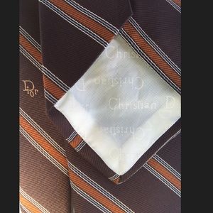 Vintage Dior Signature Tie
